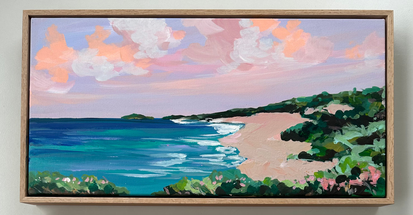 #19 Christmas Small works landscaping 30cm x 60cm