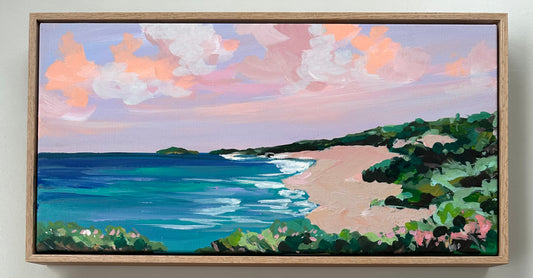 #19 Christmas Small works landscaping 30cm x 60cm