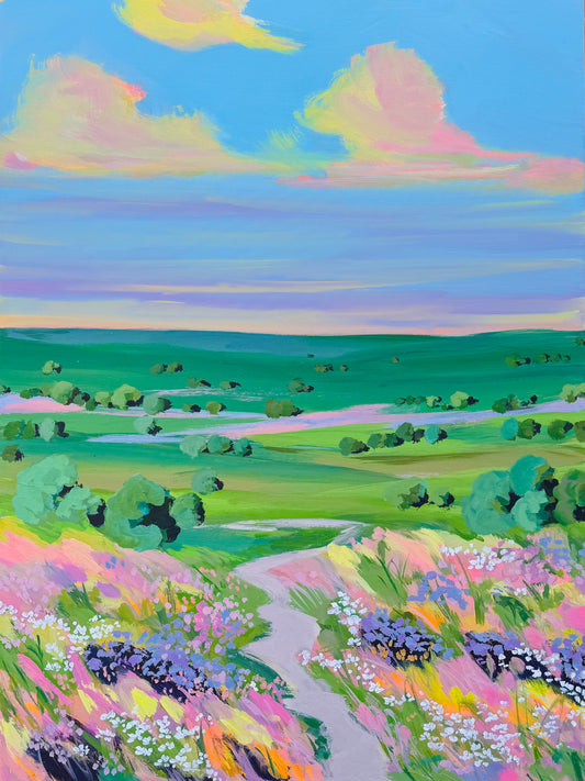Wander into colour